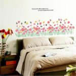 AY870 Little flowers Kids vinyl wall sticker for kids rooms home decor decals adesivos de parede stickers - Image 5