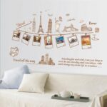 Wall Sticker Frame Travel XL Wall Sticker Wallpaper Wall Decoration XL8042 - Image 3