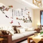 TANYANG Custom Mural Traditional Chinese Peony Painting Tv Sofa Background Wallpaper Living Room Decoration - Image 4