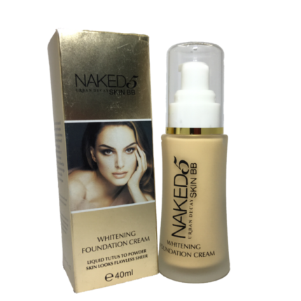 NAKED 5 SKIN BB WHITENING FOUNDATION CREAM 40ML '2