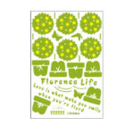 Ay7144 PVC Decorations with Novel Transparent Plant Designs for Living Rooms - Image 4