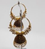 Antique pearl Jhumki GOR - Image 2