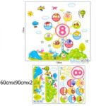 Big size transparent wall sticker, Ferris wheel design size 60x70  ay9251ab - Image 2