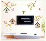Birds nest on the branch wall sticker jm7203 - Image 3