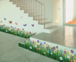 Jm8260 Flower Wall Stickers DIY Door Decor Butterfly Art Vinyl Decal Colors Kids Room - Image 6