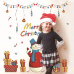 Christmas Color Cartoon Window Stickers Window Decoration Wall Stickers Glass Window Stickers - Image 2
