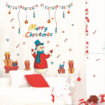 Christmas Color Cartoon Window Stickers Window Decoration Wall Stickers Glass Window Stickers - Image 4