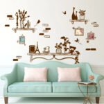 Classroom arrangement hostel creative photo photo frame wall stickers living room TV background bedroom decoration stickers Xh0304c - Image 4