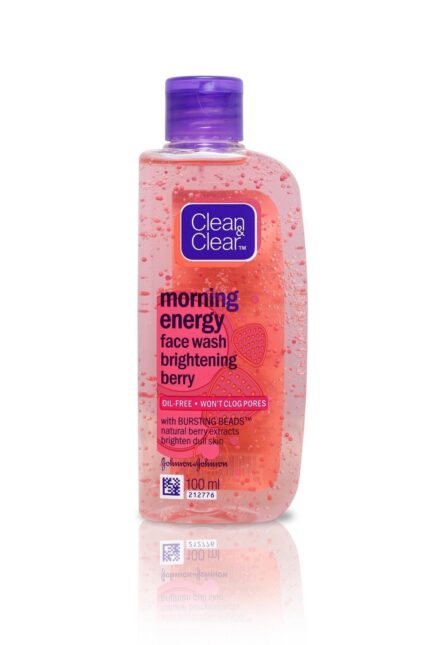 CLEAN AND CLEAR MORNING ENERGY FACE WASH 100ML '2