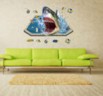 3D Creative Sharks Wall Stickers SK9023 - Image 5