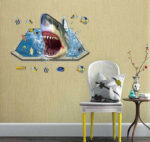 3D Creative Sharks Wall Stickers SK9023 - Image 4