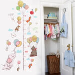 Sk9275 Balloon with Animal Wall Sticker - Image 3