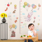 Sk9275 Balloon with Animal Wall Sticker - Image 4