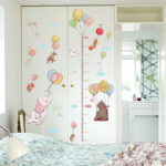 Sk9275 Balloon with Animal Wall Sticker - Image 5