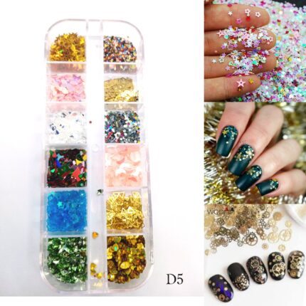 Nail Rhinestones 3D Crystal AB Clear Nail Stones Gems Pearl DIY Nail Art Decorations d2