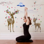 Sk9295 Romantic Dear Wall Sticker - Image 3