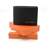 Leather wallet for Boys men in brown shade - Image 2