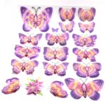 Pack of 10 colorful butterflies - Image 5