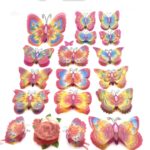 Pack of 10 colorful butterflies - Image 8