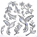 Black Room decor wall sticker - Image 2