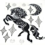 Black Room decor wall sticker