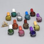 pack of 12 colors Nail Art Paint Glitter random colors  Nail Polish For Women Nail Accessories For Women - Image 3