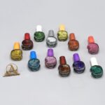 pack of 12 colors Nail Art Paint Glitter random colors  Nail Polish For Women Nail Accessories For Women - Image 4