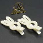 1 pair hair pearl clips for Women cpfrpwc4b-1
