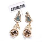 Fashion Colorful Tassel Indian Jhumka Earrings For Women Ethnic Vintage Gold Alloy Oxidized Bell Dangle Earrings - Image 7