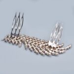 Crystal Bridal Hair Clip Vintage Handmade Hair Ornaments Europe and America Headpiece Wedding Hair Accessories - Image 4