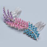 Crystal Bridal Hair Clip Vintage Handmade Hair Ornaments Europe and America Headpiece Wedding Hair Accessories - Image 5
