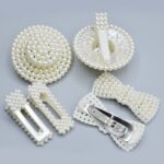 3 Pair Hair Clipe  Design Women Fashion Hair Barrettes Elegant Pearl Hair Clips Decorations Accessories - Image 2