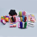 Baby Girls Colorful Small Elastic Hair Bands Children Ponytail Holder Kids Headband Rubber Band Hair Accessories