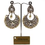 antique silver beautiful earrings