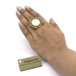 beautiful mirror ring