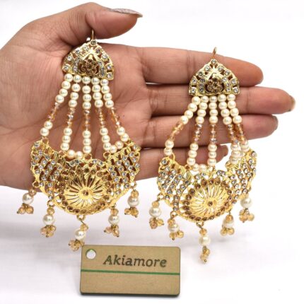 Hyderabadi gold plated Jhummar