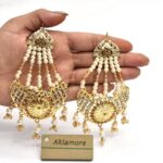 Hyderabadi gold plated Jhummar - Image 2