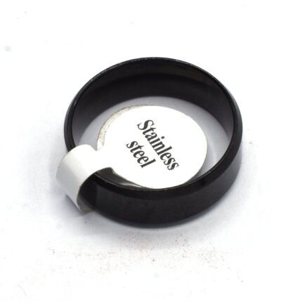 black finger ring for men's