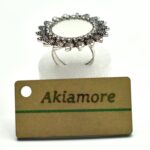 Black Mirror Adjustable Finger Ring - Image 3