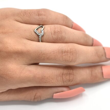 Heart shape ring for girls