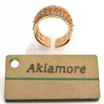 beautifull zircon stone finger ring for girls d4