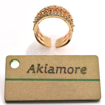 beautifull zircon stone finger ring for girls d4