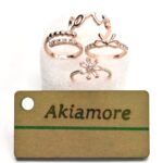 Pack Of 4 - Shiny Punk Style Golden Mid Ring Set - Small - Image 2