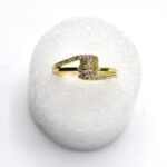golden coated Stainless ring for her