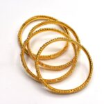 4 BEAUTIFUL INDIAN KARAY BANGLES FOR WOMEN - Image 4