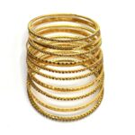 Gold Plated Royal Bangles