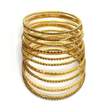 Gold Plated Royal Bangles
