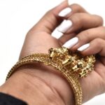 pack of 2 Gold Plated Royal Bangles