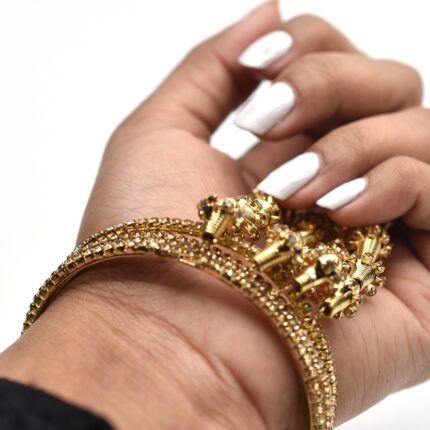 pack of 2 Gold Plated Royal Bangles