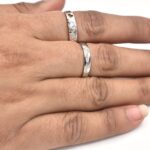 Love Heart Zircon Adjustable Ring Hollow Endless Love Lovers Couples Rings for Women Men - Image 2